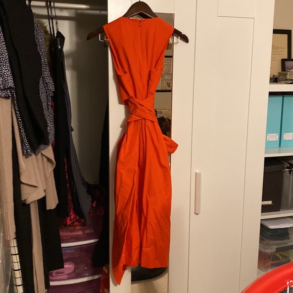 J. by J. Crew Wrap Midi Dress - Picture 3 of 4